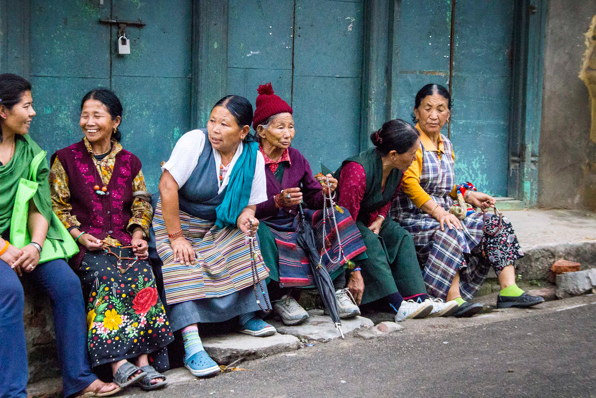 The ladies of Kathmandu.